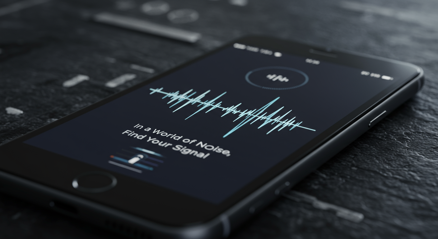 In a World of Noise, Find Your Signal.
